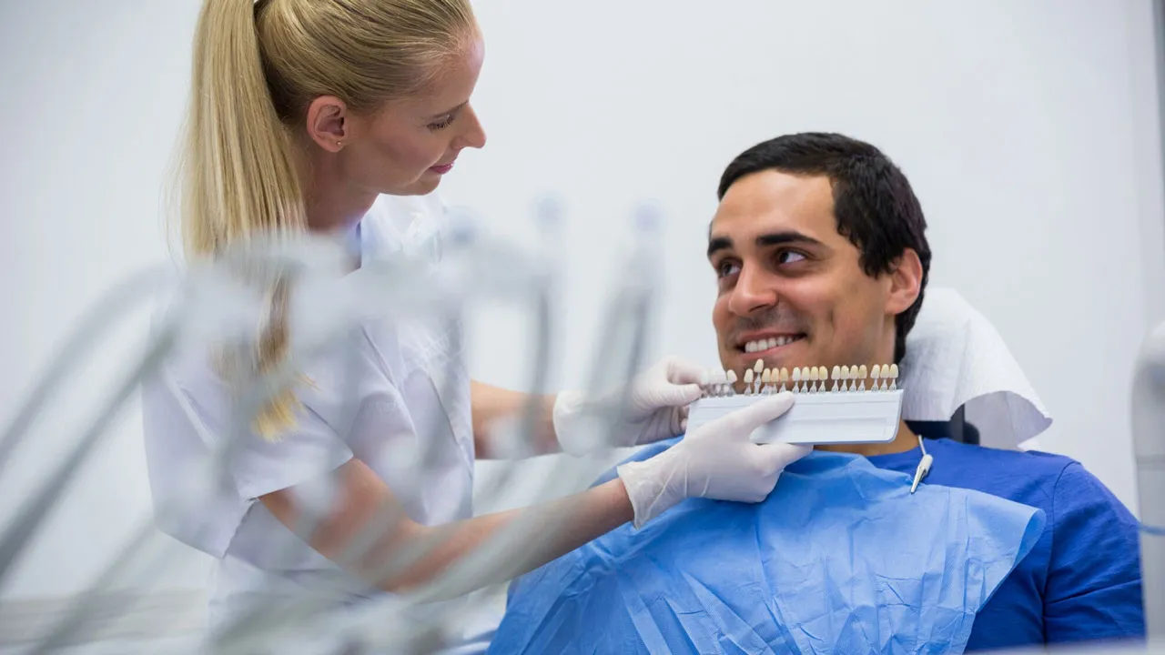 Modern dental implant procedure